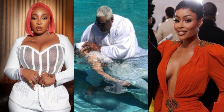 “Wow” – Anita Joseph rejoices as American reality star, Blac Chyna gives her life to God, gets baptized and forsakes her old ways