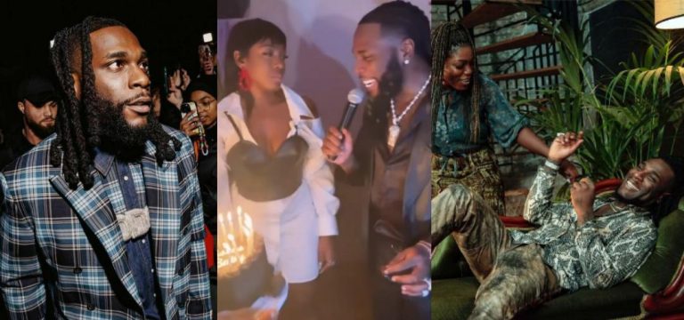 “You don’t want to write 30, everybody she’s 30” – Burna Boy exposes his sister’s real age at her birthday party after she refused to write 30 on her cake (Video)