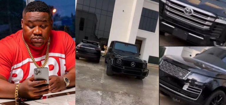 “This’s what Kenya girl saw and decided to take in but please update us about the DNA” — Reactions as Cubana Chief Priest flaunts cars, house amidst side chic saga (Video)