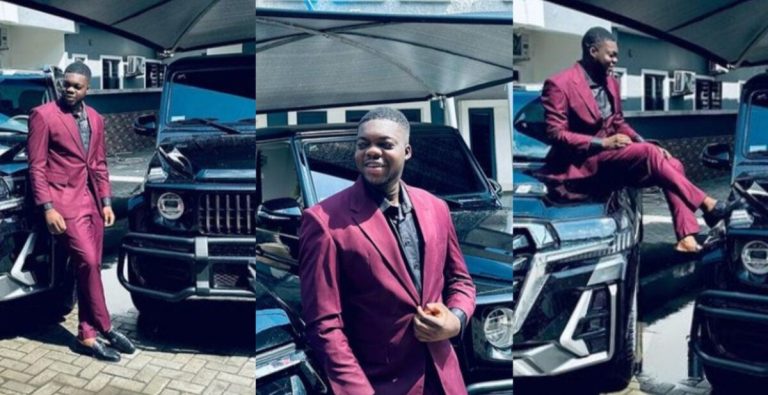 Skitmaker, Cute Abiola splashes millions on two new luxurious cars (Video/Photos)
