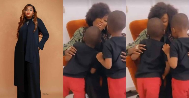 Funke Akindele’s children celebrate her with love amidst loss in Lagos election (video)