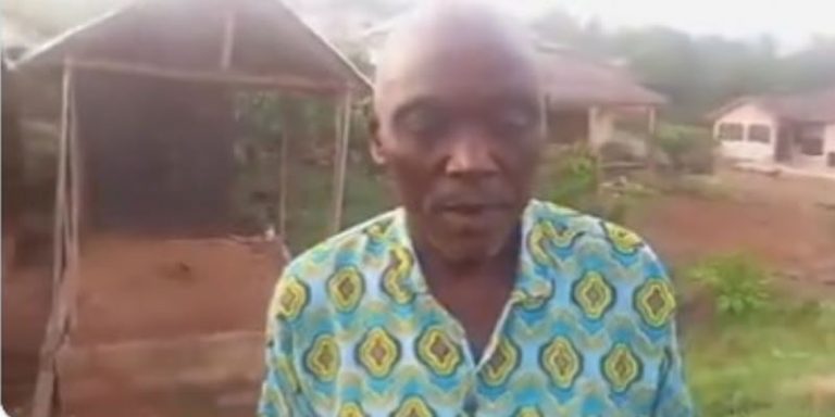 Blind man beheads wife for threatening to divorce him (video)