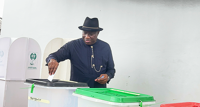 2023 Governorship polls: ‘Nigerians not courts should choose leaders’ – Goodluck Jonathan condemns Electoral Violence