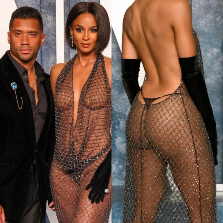 Ciara slammed for appearing basically naked as she attends Vanity Fair Oscar party (photos/video)