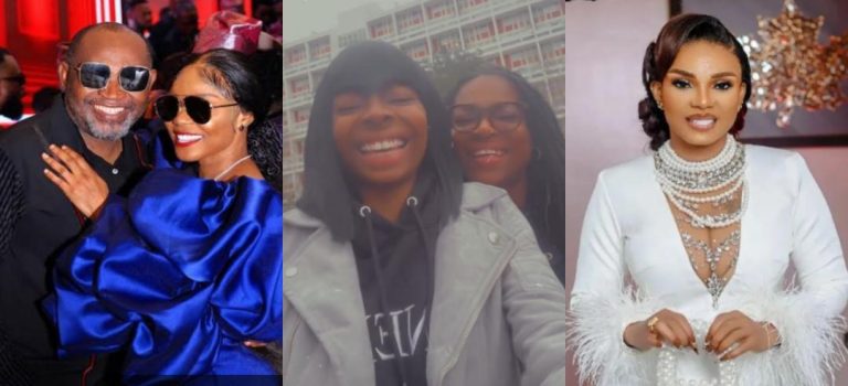 “So shes still alive and Iyabo Ojo took over your father” – Reactions as Paul Okoye’s daughter, Vannesa shows off her mum to celebrate mothers day (video)