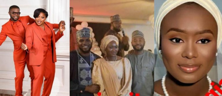“If na woman marry under 5month of separation the internet for don scatter” – Nigerians react as photos of JJC Skillz’s alleged new marriage surface online