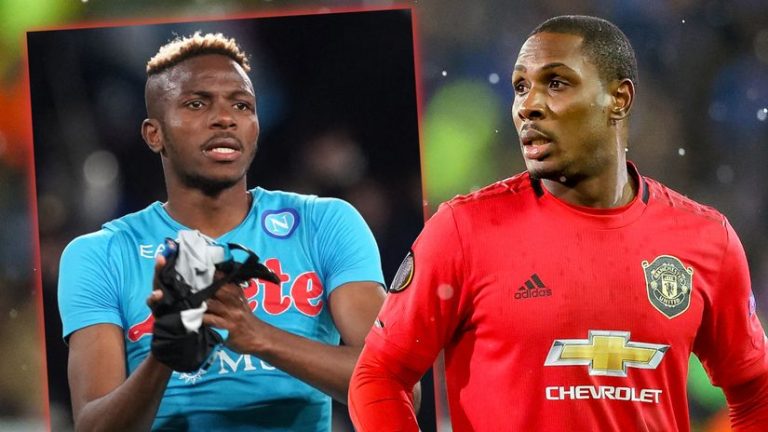 Odion Ighalo tells Victor Osimhen to join Manchester United