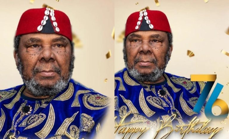 “I’m not happy because I can’t go to bank to withdraw my own money” – Pete Edochie reveals why he was not happy on his 76th birthday (Video)