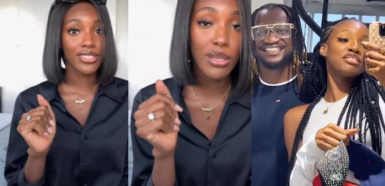 Paul Okoye’s lover, Ivy Ifeoma reacts to pregnancy rumor (Video)