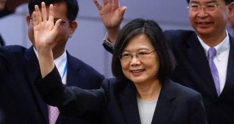 Taiwanese President Tsai Ing-wen 