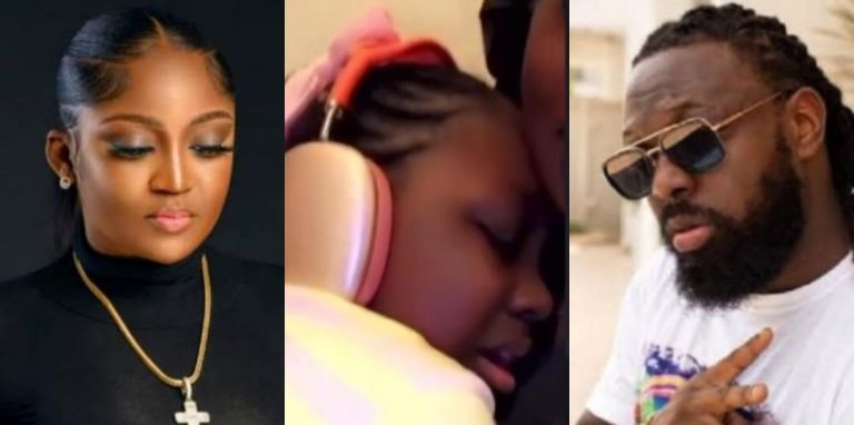 “Being a single mom aren’t a joke, I have to act strong” – Timaya’s first babymama cries out, sounds a warning to single ladies (Video)