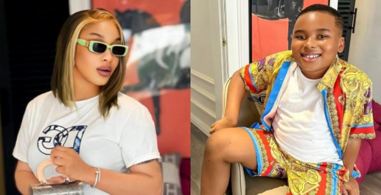 ‘My pride’ – Tonto Dikeh gushes over her son, King Andre