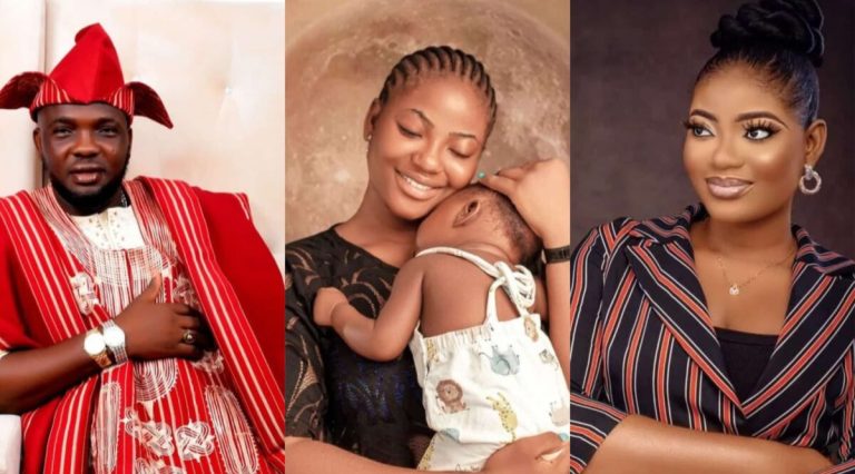 “Yomi has been absolutely the best father anyone could wish for” – Yomi Fabiyi’s baby mama makes U-turn as she proudly celebrates him