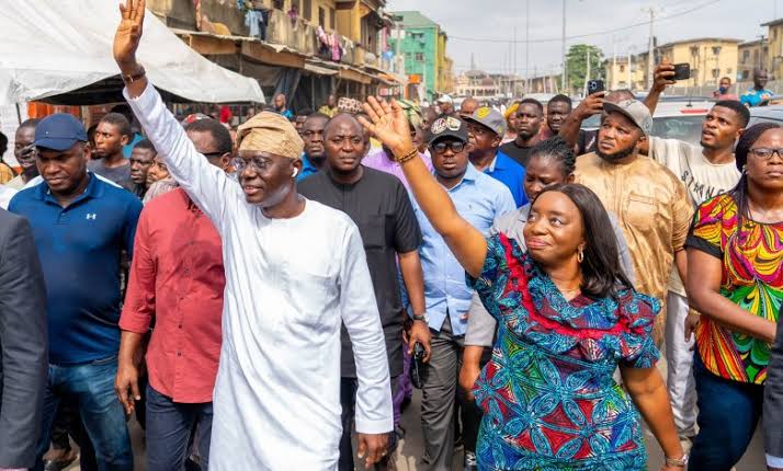2023 Governorship Elections: Governor Babajide Sanwo-Olu arrives at his polling unit to cast vote(Video)