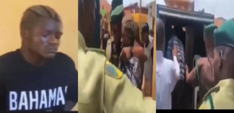 Moment Portable was put in a prison van and transported to Ilaro correctional facility after failing to meet some of his bail conditions (video)