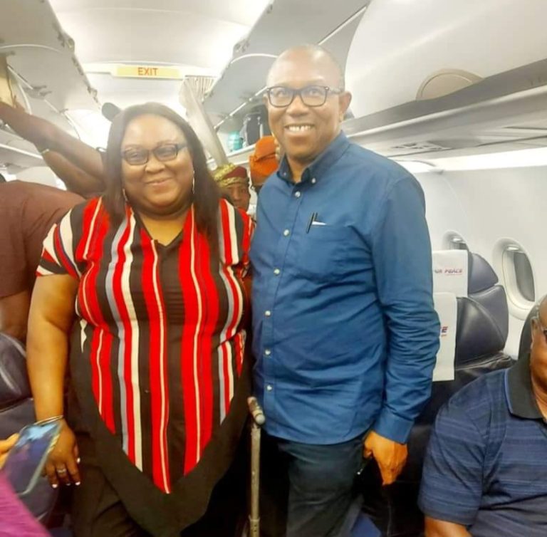 Executive Director narrates how Peter Obi intervened when she was about to miss her flight because there were no more seats