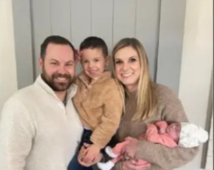 Couple welcomes family’s first daughter in more than 130 years