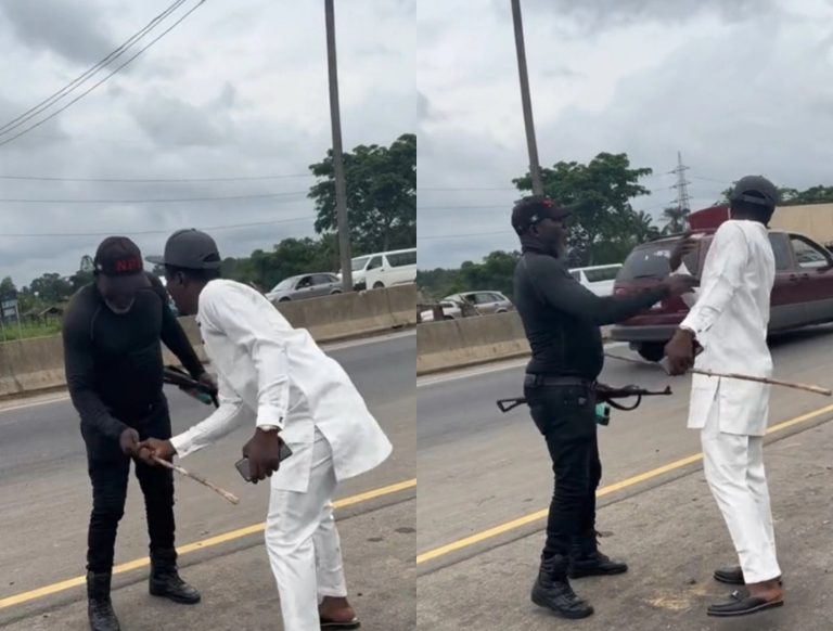 Update: Police parade officer who assaulted man in Port Harcourt