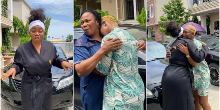 Emotional moment Ashmusy surprises her staff with new car as reward for absolute loyalty -VIDEO