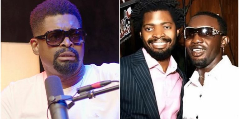 Old photo of Basketmouth and AY surface after Basketmouth claimed a picture of them together can’t be found (Photo)