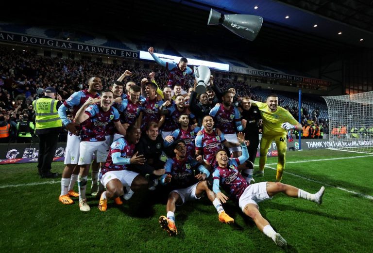 Burnley wins Championship title after earning promotion to Premier League