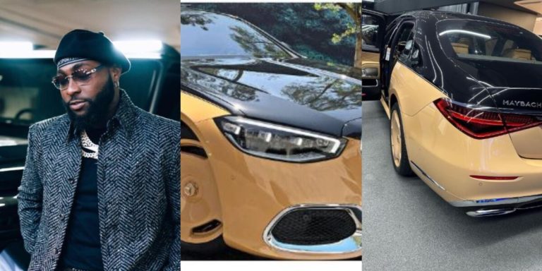 Davido acquires a 2023 Mayback worths N394 million days after Wizkid shows off his collections (Video)