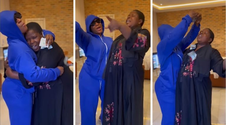 ‘Your prayers alone make me strong and keep me going’ – Destiny Etiko tells mum as she prays for her