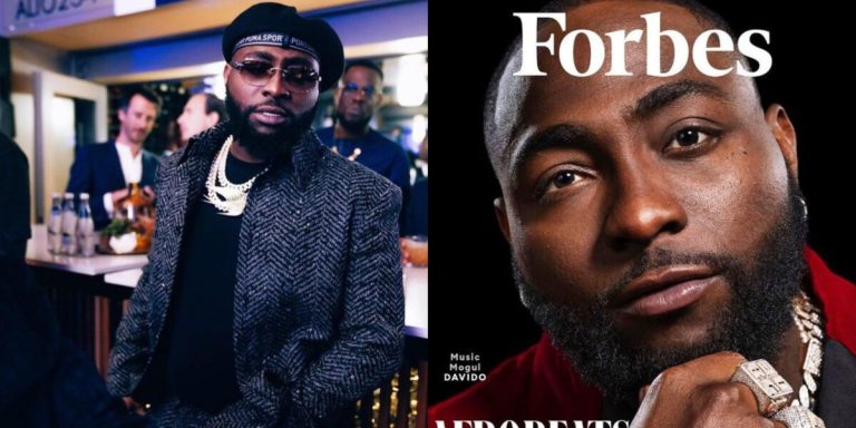 “I am a godfather” – Davido brags as he graces the cover of Forbes