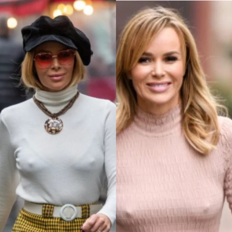 ‘I’m never braless in pictures. my nipples are always affected by the cold’- Britain’s got talent star Amanda Holden