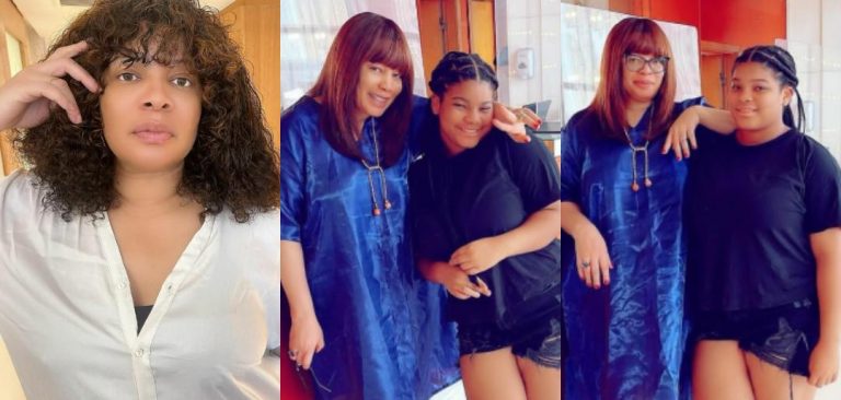 “It’s her Chinese features” – Actress Monalisa Chinda gushes over daughter, as she spends quality time with her