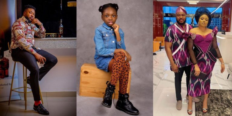 “You came into our lives and changed it for good” – Actor Nosa Rex and wife celebrate daughter as she turns 7