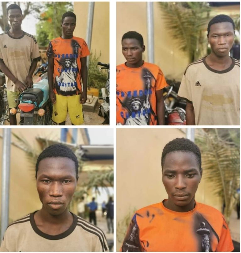 Police arrest two men for killing Okada rider and stealing his bike in Bauchi