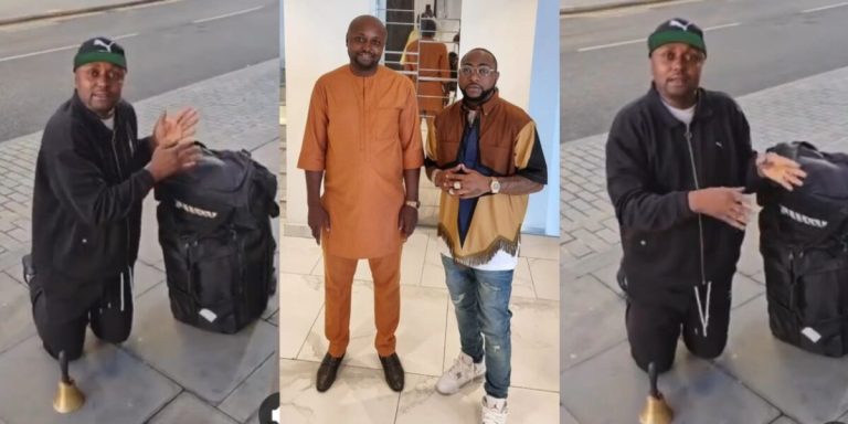 “Am very grateful oga” – Israel DMW appreciates Davido as he secures 10-year UK visa