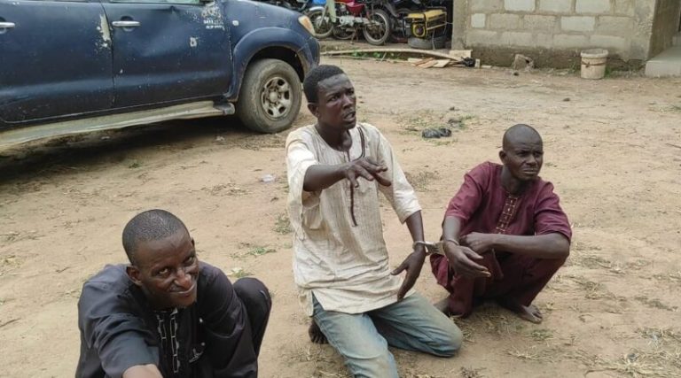 Osun police arrest three kidnappers who shot man after collecting N4m ransom and attempted to abduct his brother