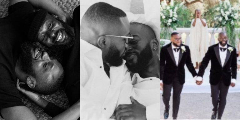 “Yoruba men don’t cheat” – UK-based gay Nigerian man says as him and lover get married in France