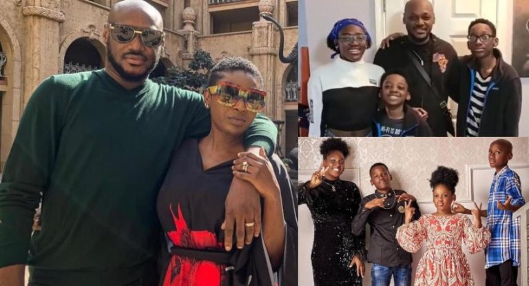 ”I have all I need, I’m blessed, I’m not talking about material things” – Annie Idibia as she spends time with family (Video)
