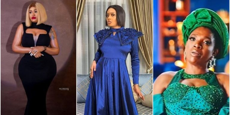 “A real queen will caution fans to stop insulting the father of her kids” – Sarah Martins shades May Edochie as she commends Annie Idibia for defending 2baba