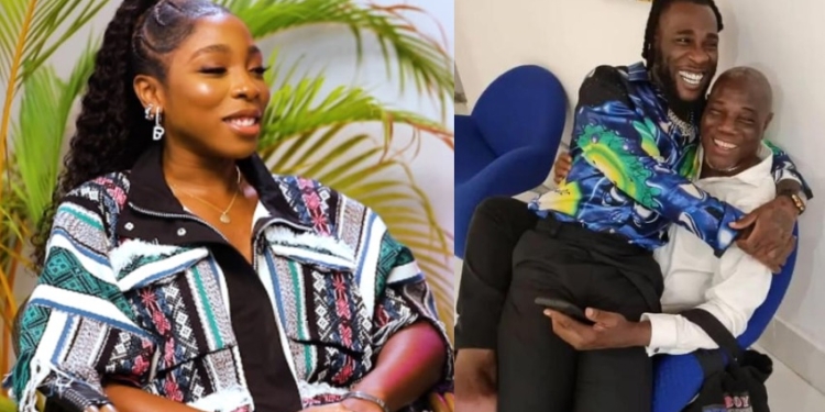 “He’s always supporting his family, both his wife and his kids” – Burna Boy’s sister, Nissi speaks about their father, says she will like to marry a man like him