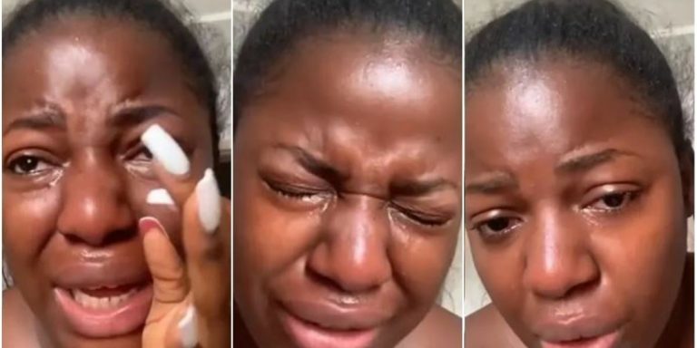 VIDEO: “That thing that seems impossible in your life, God will do it” – Hilda Baci prays for fans as she cries uncontrollably
