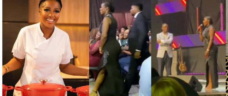 “It’s God’s grace and mercy, not about money” – Hilda Baci gives testimony in church after breaking Guinness World Records (Video)