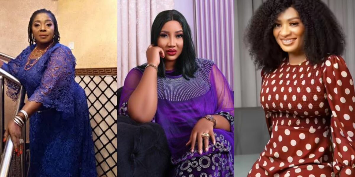 “Everything done against you, will push you to your destiny” – Rita Edochie fires prayer for May as Yul Edochie and 2nd wife peppers her with their love