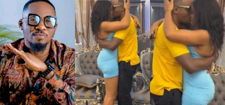 “Respect to women married to an actor, it’s not easy, just to put food on the table” – Junior Pope says as he shares video of his kiss scene on set