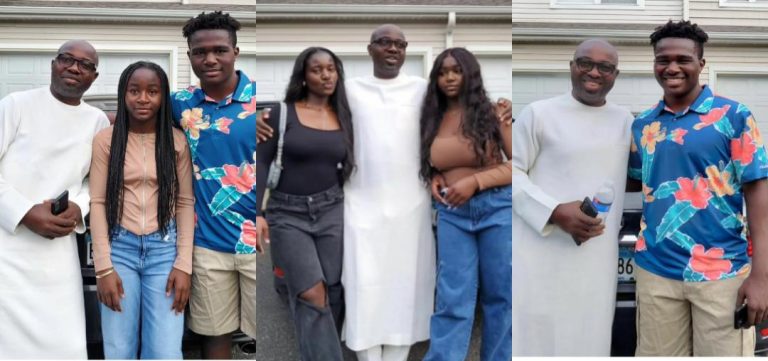“Hanging out with my inestimable blessings” – Mercy Aigbe’s husband, Kazim writes as he spends time with his children from first wife
