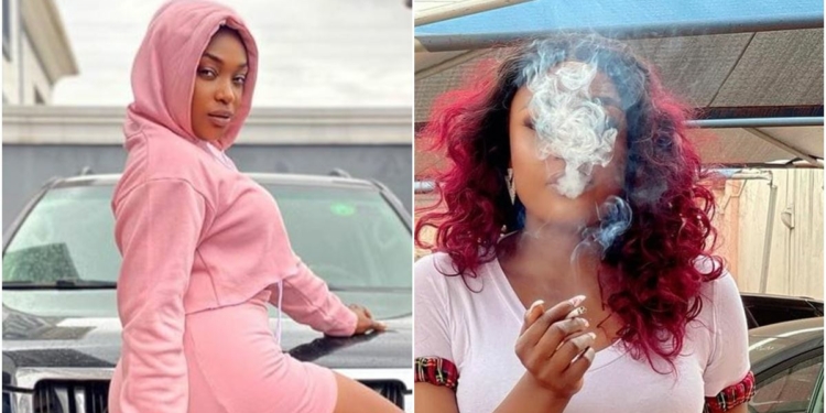 “I don’t smoke, it’s just a movie infact I’m allergic to cigerrettes” – Lizzy Gold reacts to claims of being a chronic smoker