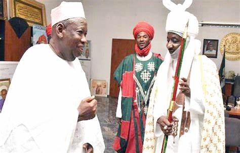 God will not allow it — Ganduje speaks on proposed review of Sanusi’s dethronement