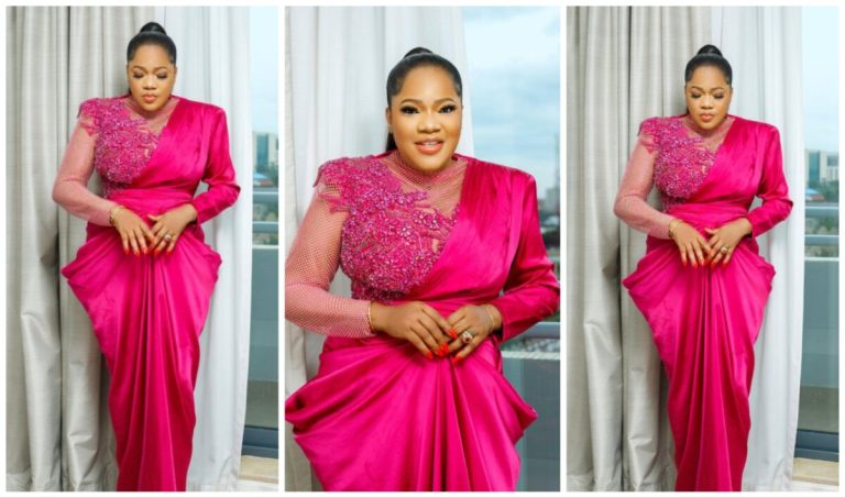 “Now I’m dining with kings…” – Toyin Abraham honors inauguration dinner invitation amidst hatred from fans
