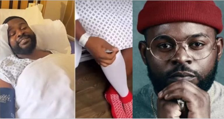 “I have been in a lot of pain but I have also refused to stop pushing through the pain!” – Singer Falz cries out