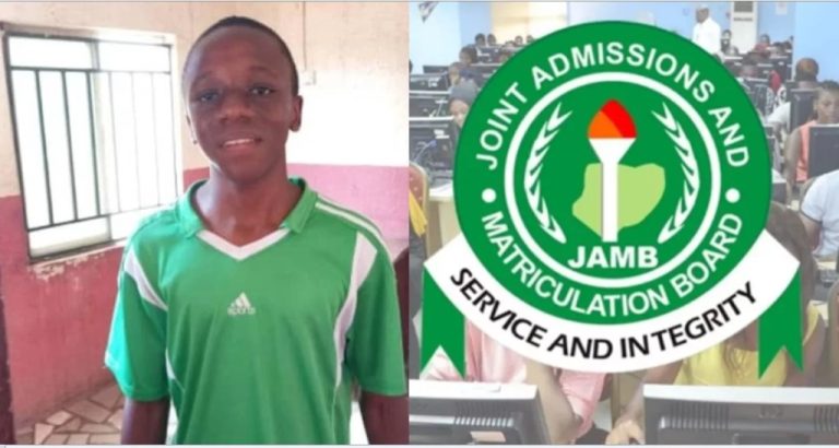 UTME: 15-year-old candidate breaks record, emerge overall best as he scores 99 in Mathematics
