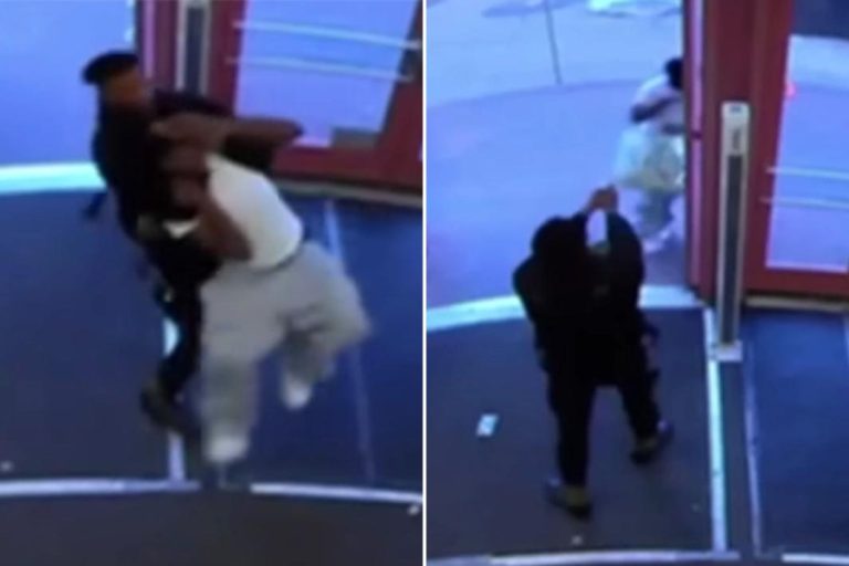 Shocking footage shows moment security guard fatally shoots man for allegedly shoplifting items (Videos)