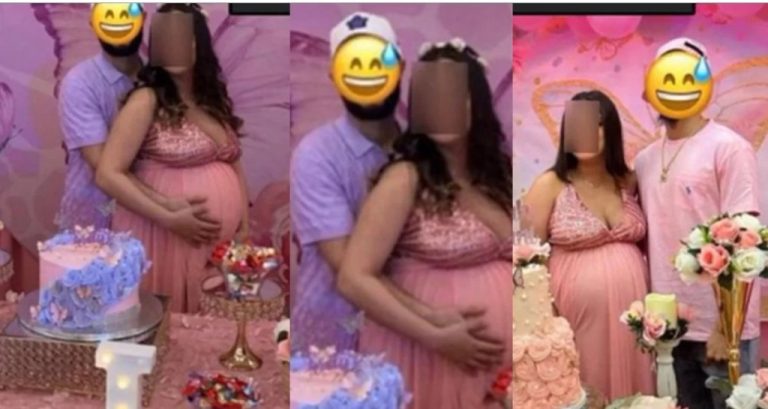 “She wants to embarrass my family” – Pregnant lady exposed for celebrating two baby showers with different men